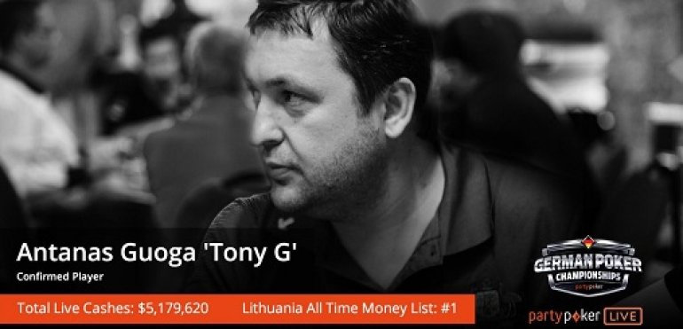 Tony G at German Poker Championship SHR
